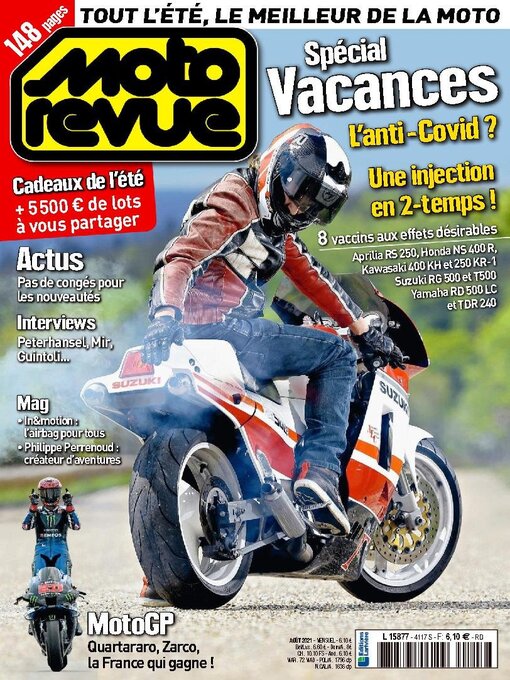 Title details for Moto Revue by Editions Lariviere SAS - Available